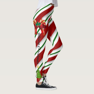 Leggings Navidades Me Gustan Las Leyendas De Los Vapos Rojo