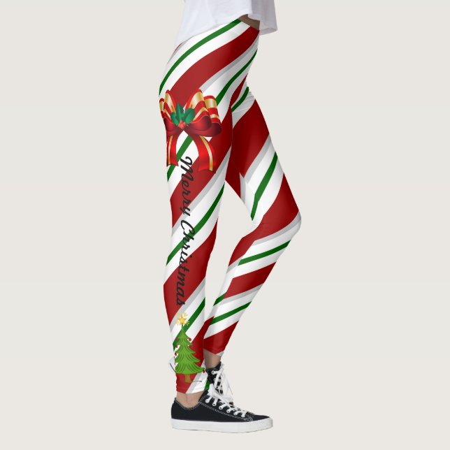 Leggings Navidades Me Gustan Las Leyendas De Los Vapos Rojo (Derecha)