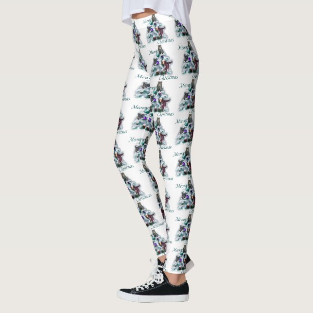 Leggings Navidades Meowy (Izquierda)