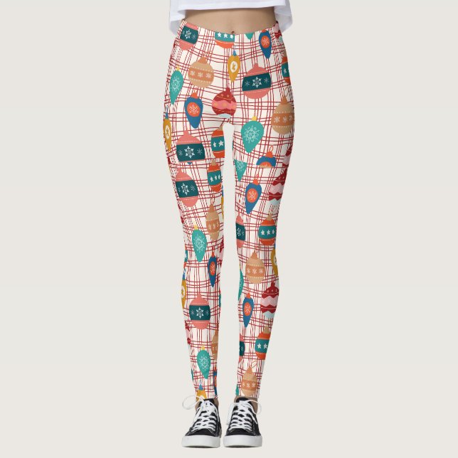 Leggings navidades nostálgicos vintage funky retro groovy (Anverso)