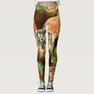 Leggings Navidades pasteles con salpicaduras