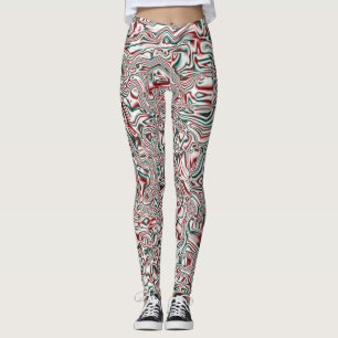 Leggings Navidades psicodélicos