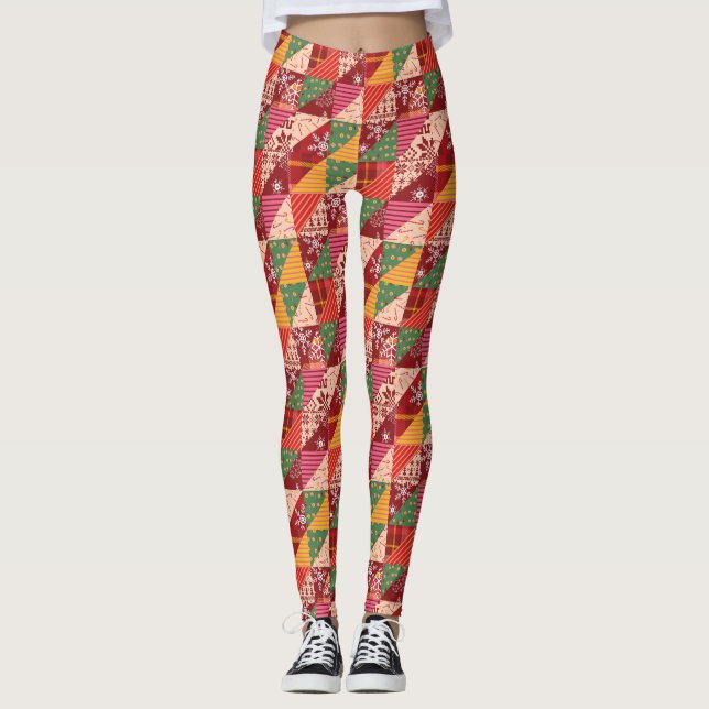 Leggings Navidades Quilt (Anverso)