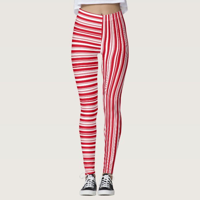 Leggings Navidades Red striptease Candy (Anverso)