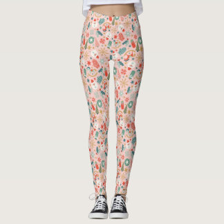 Leggings Navidades Retro Pastel