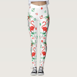 Leggings Navidades rojos lamingo