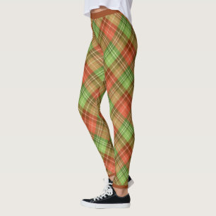 Leggings Navidades rojos y verdes