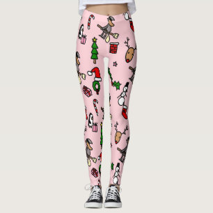 Leggings navidades rosados befana