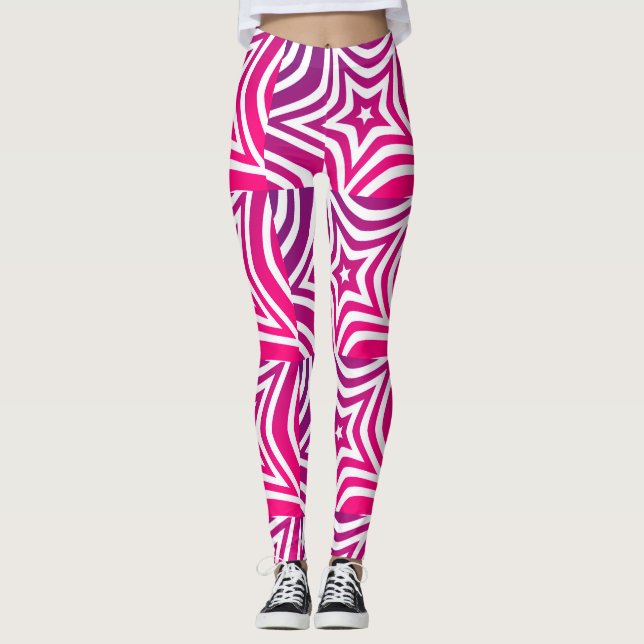 Leggings Navidades rosados de octubre en julio (Anverso)