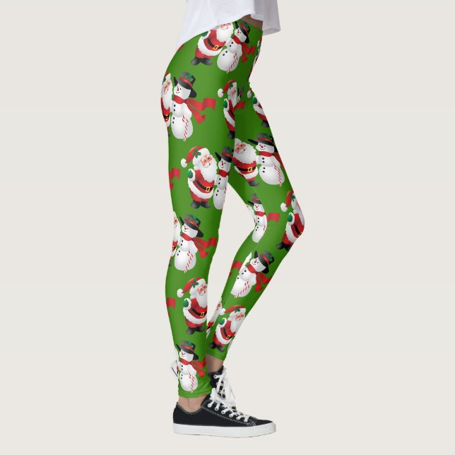Leggings Navidades Santa Claus Snowman (Derecha)
