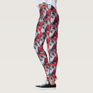 LEGGINGS NAVIDADES SANTA MOUSE