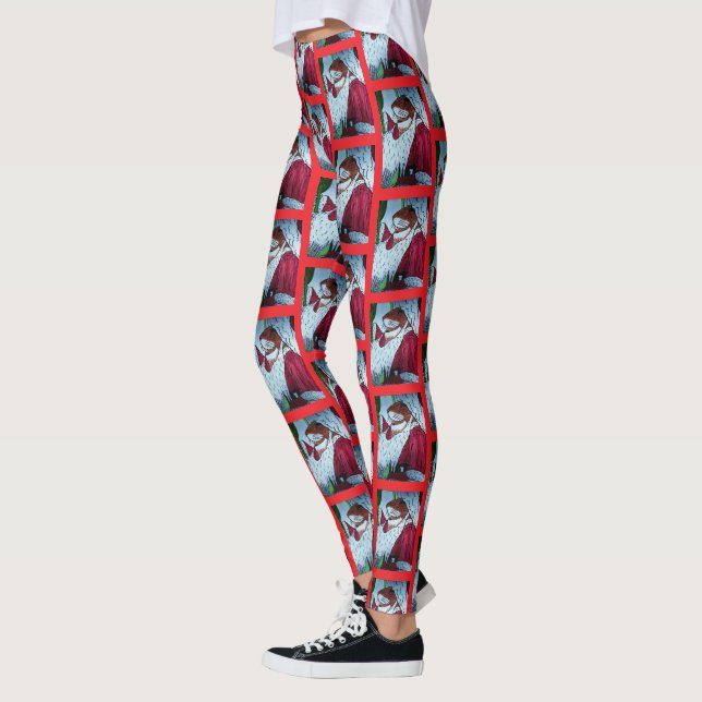 LEGGINGS NAVIDADES SANTA MOUSE (Izquierda)