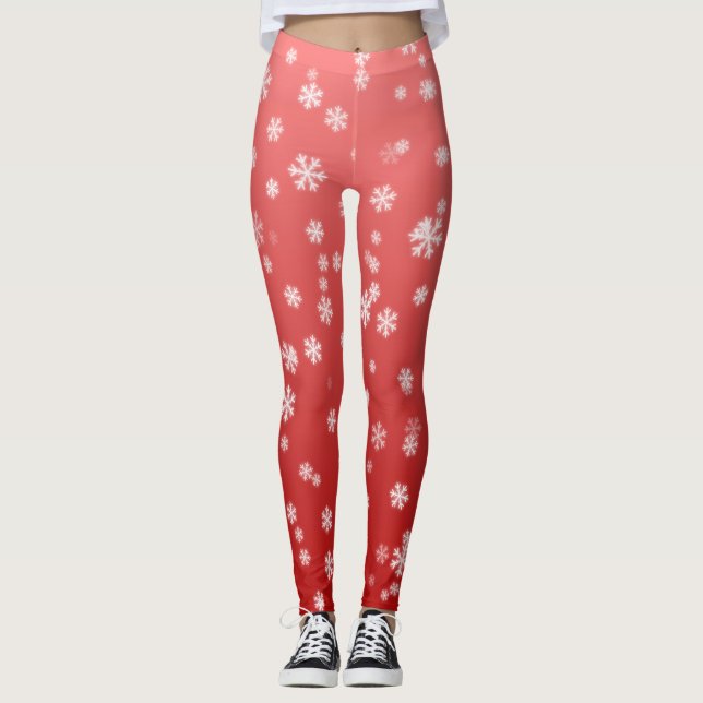 Leggings Navidades Snowflakes (Anverso)