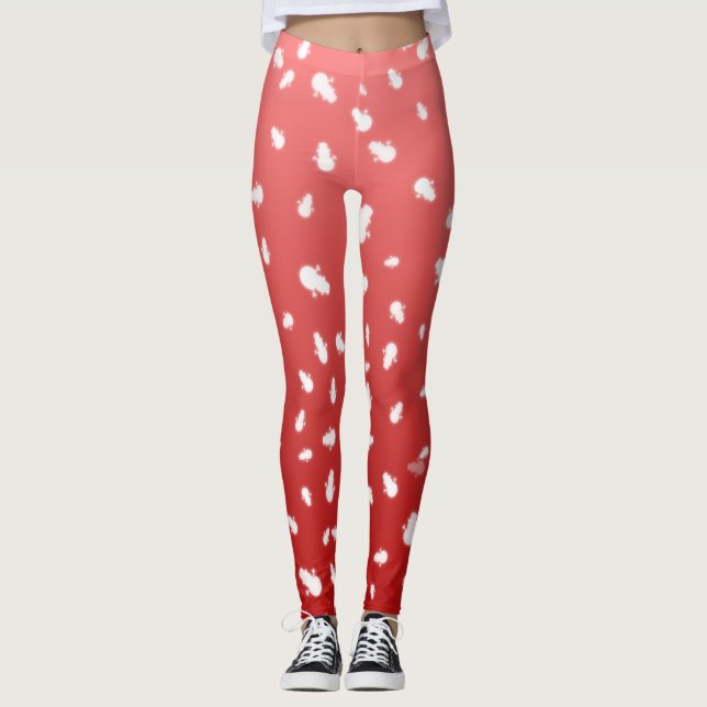 Leggings Navidades Snowman (Anverso)