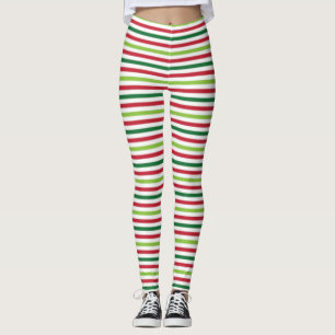 Leggings Navidades Stripes