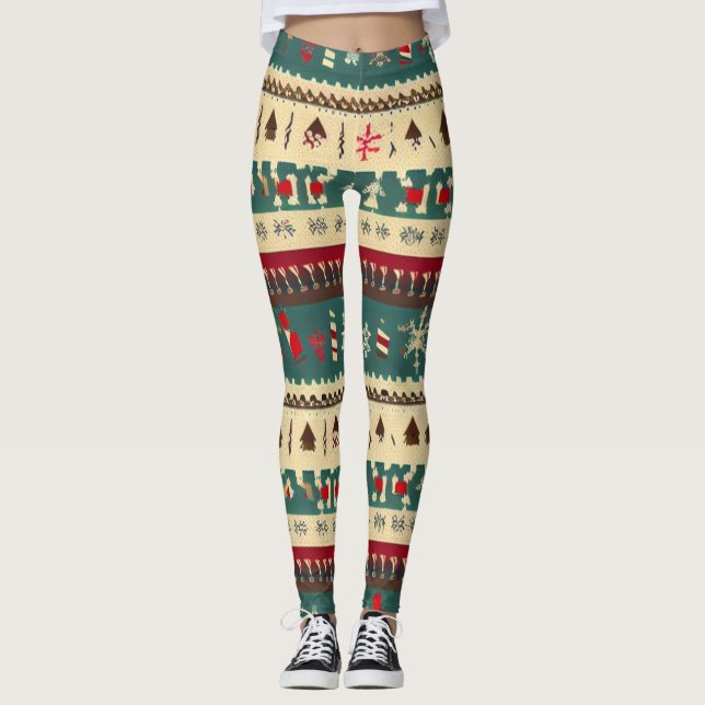 Leggings Navidades Suéter Feo 5 (Anverso)
