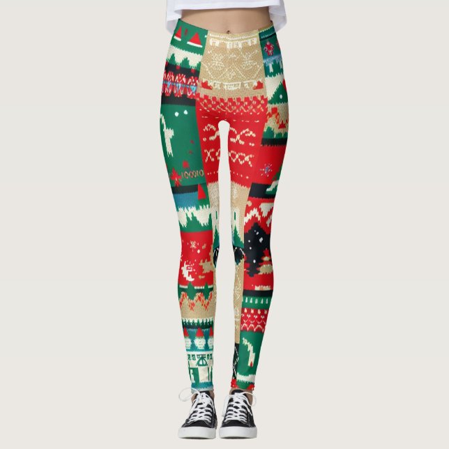 Leggings Navidades Suéter Feo 8 (Anverso)