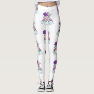 Leggings navidades unicorn santa claus