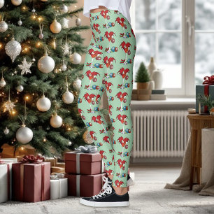 Leggings Navidades vacaciones dragón de la alegría