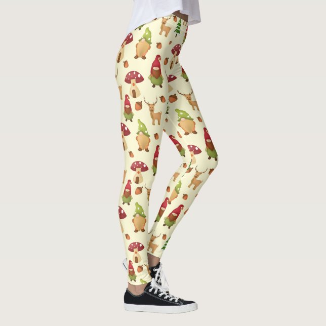 Leggings Navidades Woodland Gnome | Vacaciones (Derecha)
