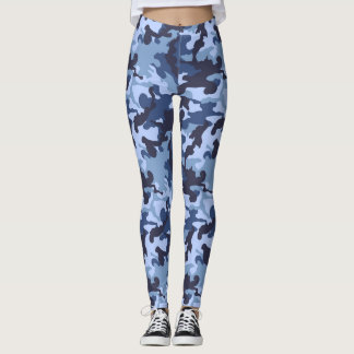 Leggings Navy Camo - Leging