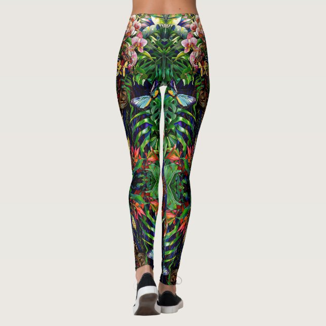 Leggings "Nayari" - Espejo De La Selva - Mujeres En La Amaz (Reverso)