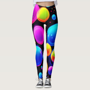 Leggings Nebulosa de Burbujas