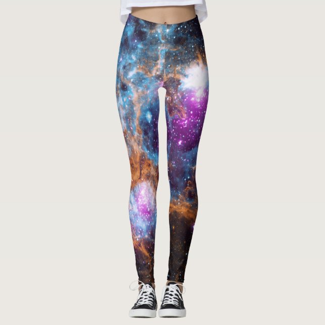 Leggings Nebulosa de langosta - Invierno Cósmico Maravilla (Anverso)