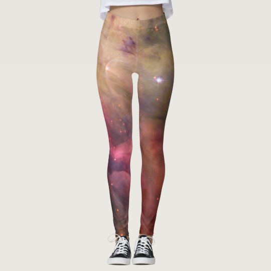 LEGGINGS NEBULOSA DEL TELESCOPIO ASTROPHOTO UPCLOSE DE