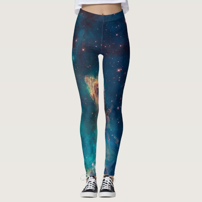 Leggings Nebulosa espacial (Anverso)