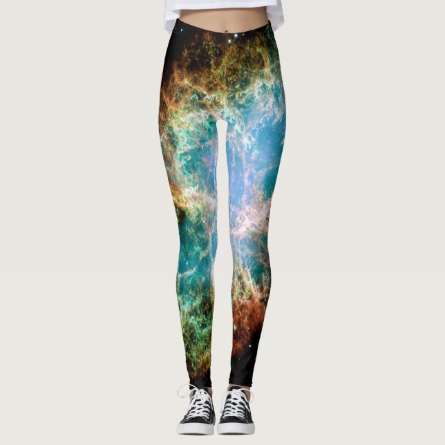 Leggings NEBULOSA - (nebulosa de cangrejo) (Anverso)