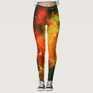 Leggings Nebulosa Starry colorida