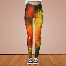 Leggings Nebulosa Starry colorida