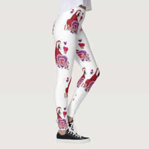 Leggings Necesito Un Loro Enorme Con Corazones