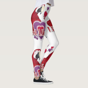 Leggings Necesito Un Loro Enorme Con Piernas Del Corazón