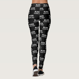 Leggings Negra y adicta reina de espadas