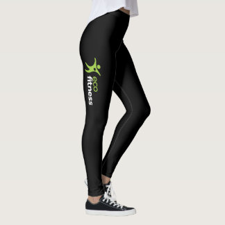 Leggings Negro 2 de la aptitud de las polainas el | Eco de