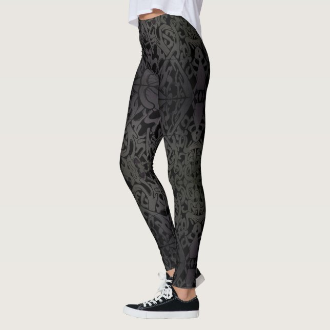Leggings negro asombroso (Izquierda)