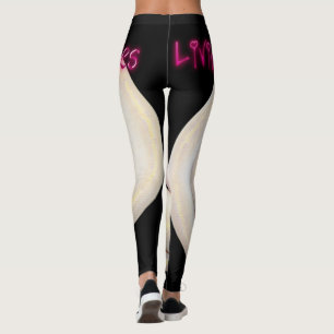 Leggings Negro hermoso de las polainas del abrigo de la