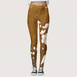 Leggings Negro japonés de las polainas de Patern D del