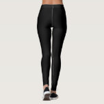 Leggings negro oscuro<br><div class="desc">Acero ligero Negro negro negro oscuro Piernas</div>