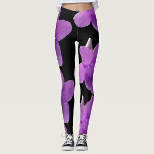 Leggings Negro violeta morado de Filipinas