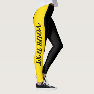 Leggings Negro y amarillo