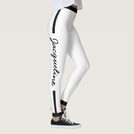 Leggings Negro y blanco