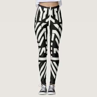 Leggings Negro y blanco