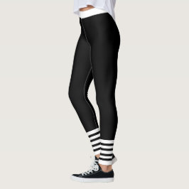 Leggings Negro y blanco