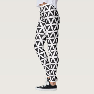 Leggings negro y blanco