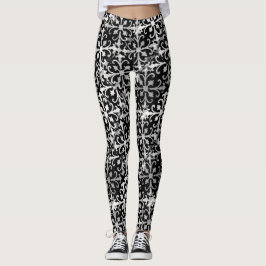 Leggings Negro y blanco