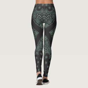 Leggings Negro y sabio Bandana Boho