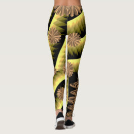 leggings negros dorados rosados largos adolescente